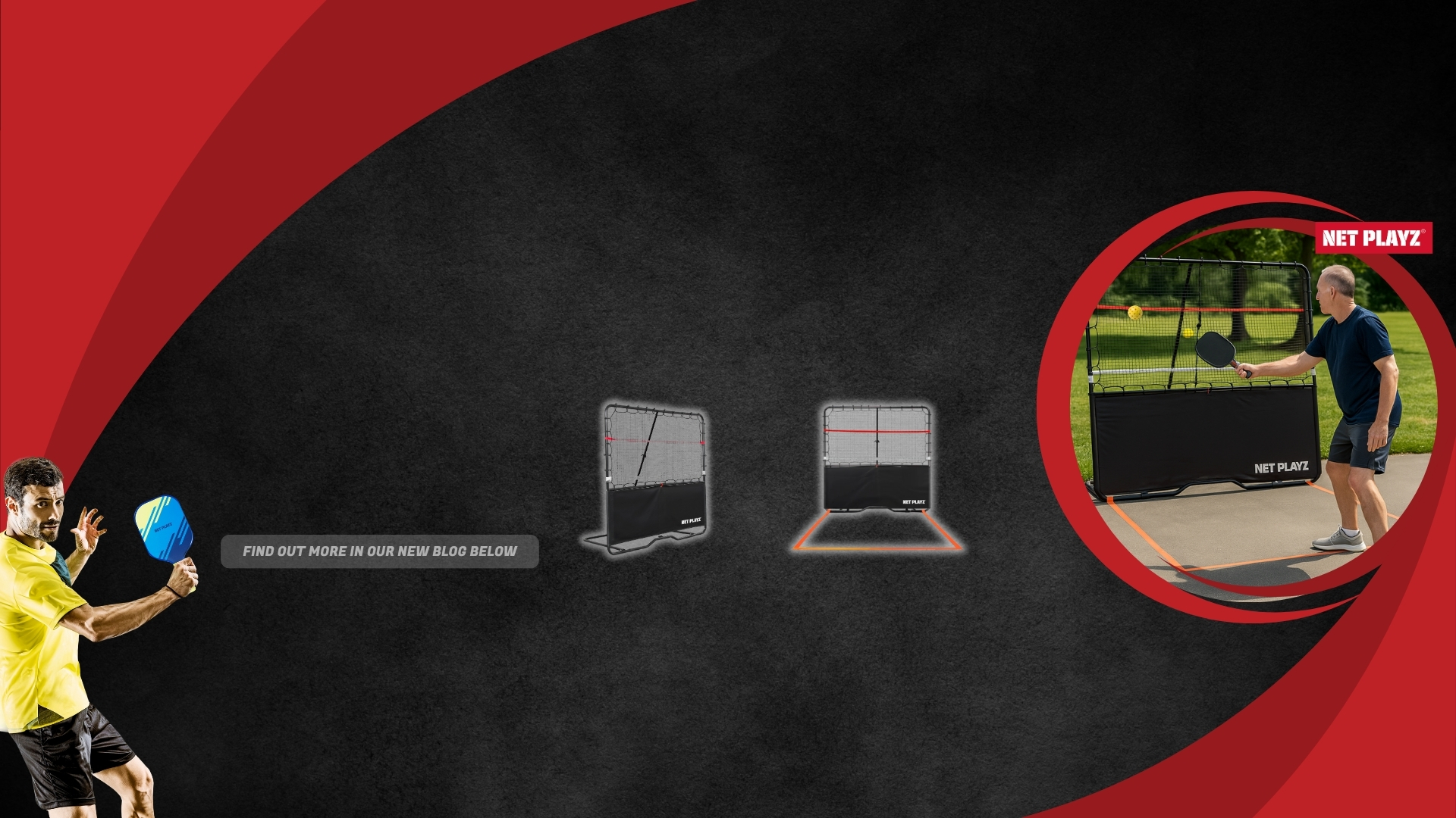 NetPlayz Pickleball Rebounder