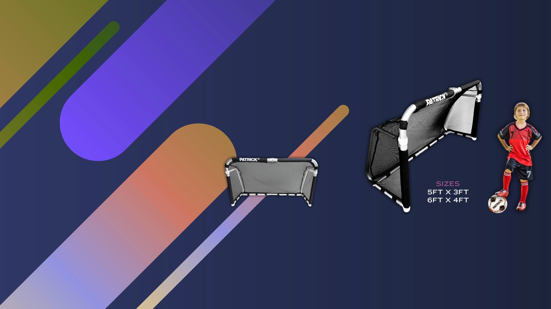 Patrick Foldable Aluminium Goal