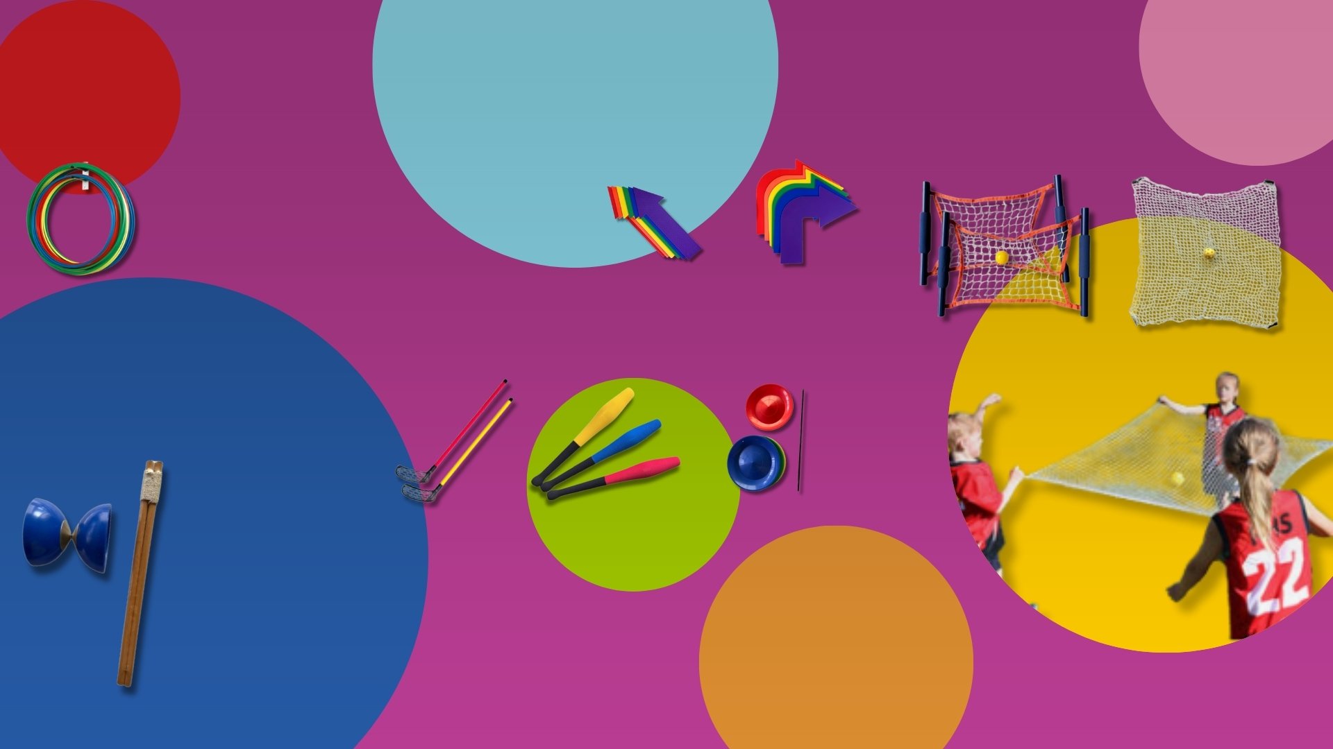 back to school fun throwing and catching items