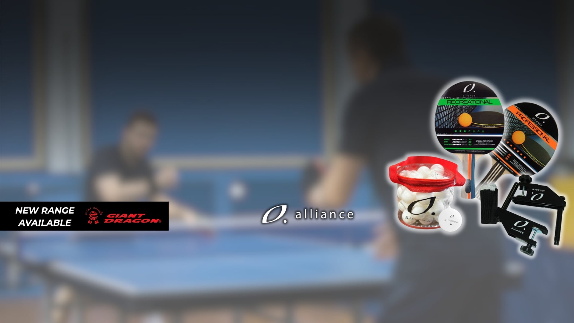 Alliance Table Tennis Range Now On Clearance